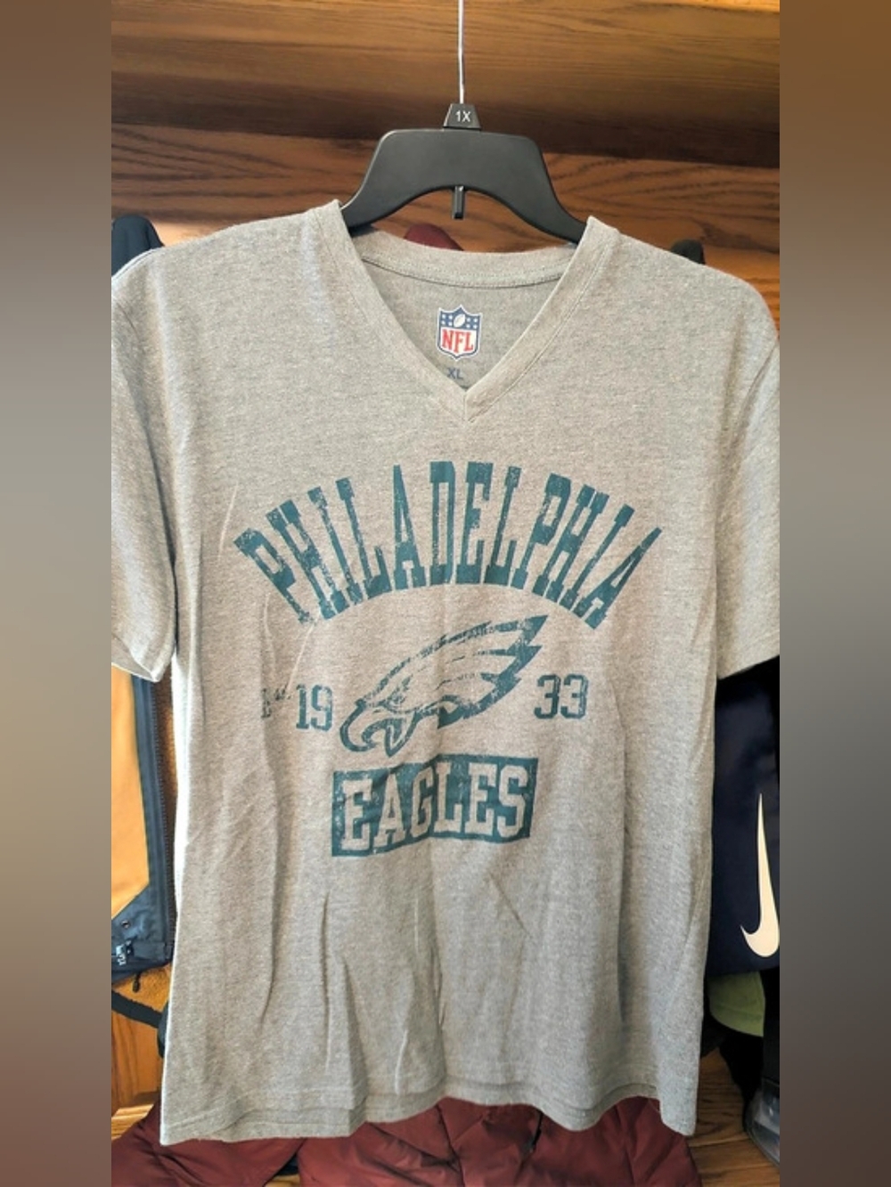NFL Philadelphia Eagles NFL graphic tee Graphic Tee Gray XL